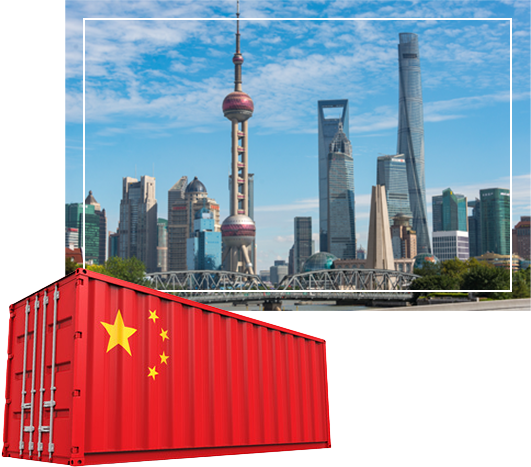 contenedor china